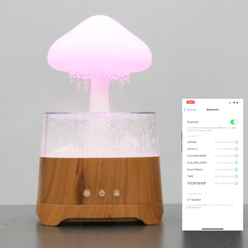 Pooyona® Bluetooth Speaker Sleep Aid Aromatherapy Humidifier