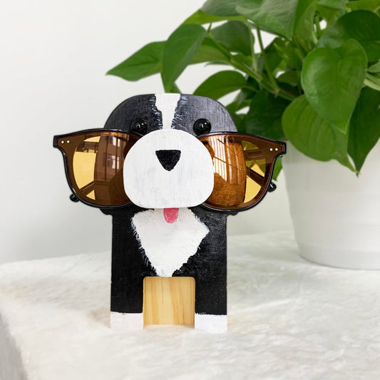 Tibetan Terrier Dogs Eyeglasses Stand