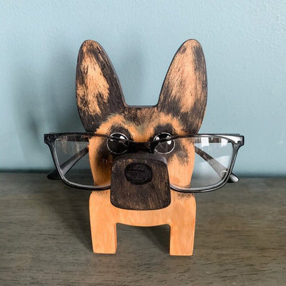 German Shepherd Glasses Stand