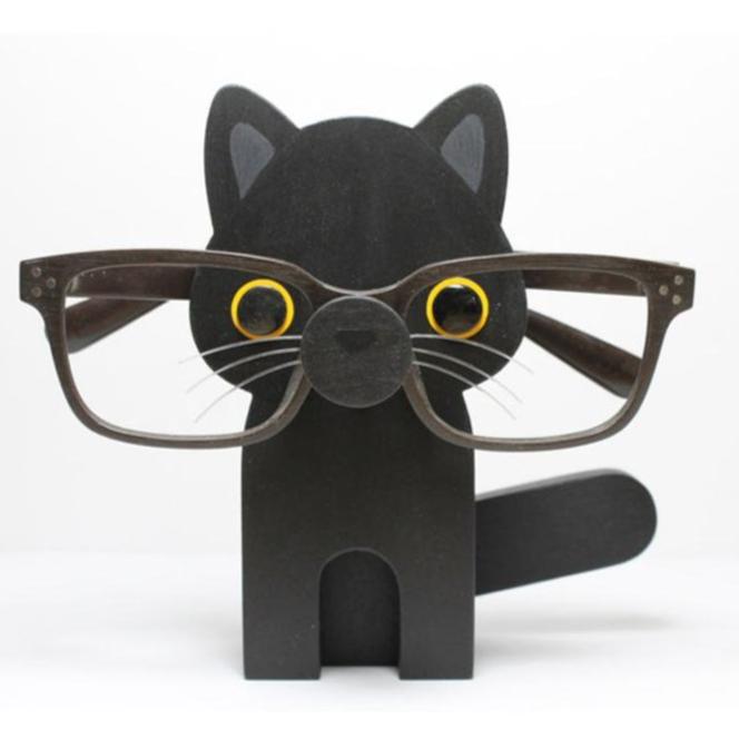 Black Cat Eyeglass Stand.