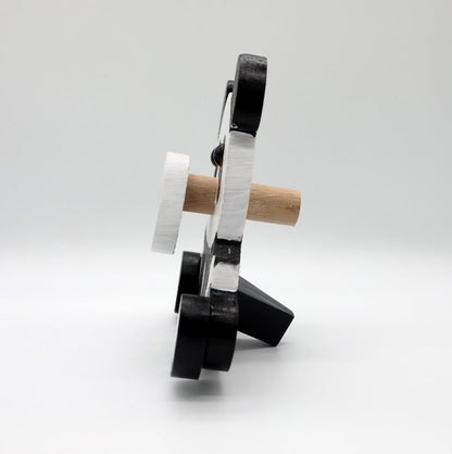 Panda Wooden Glasses Stand
