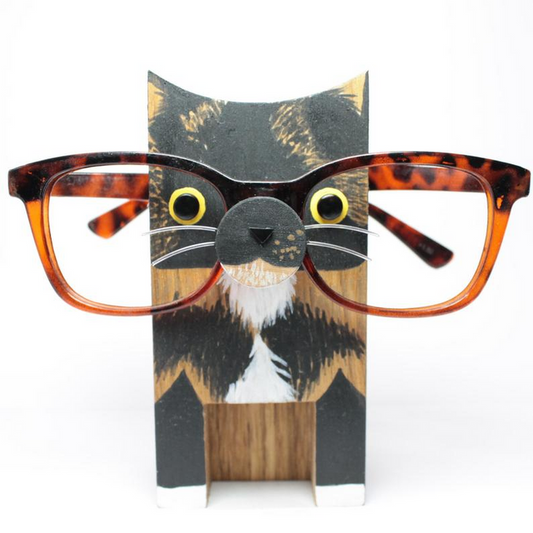 Kerr-Handmade Cat Memorial Eyeglass Stand