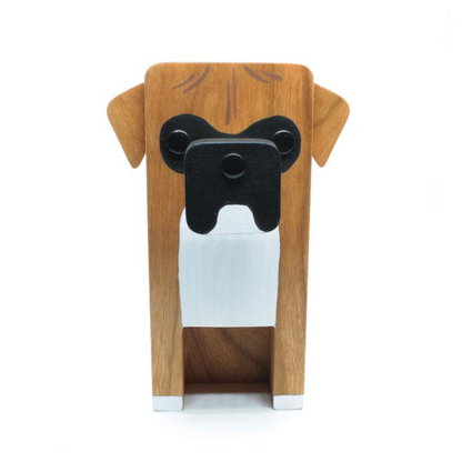 Andrew-Handmade Boxer Dog Eyeglasses Stand