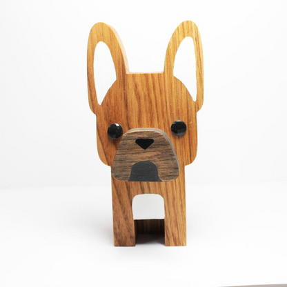 Aubrey-Handmade French Bulldog Eyeglasses Display