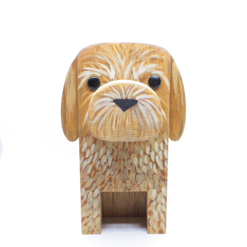 Aubrey-Handmade Goldendoodle Dog Eyeglasses Stand