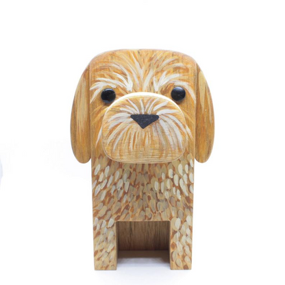 Aubrey-Handmade Goldendoodle Dog Eyeglasses Stand