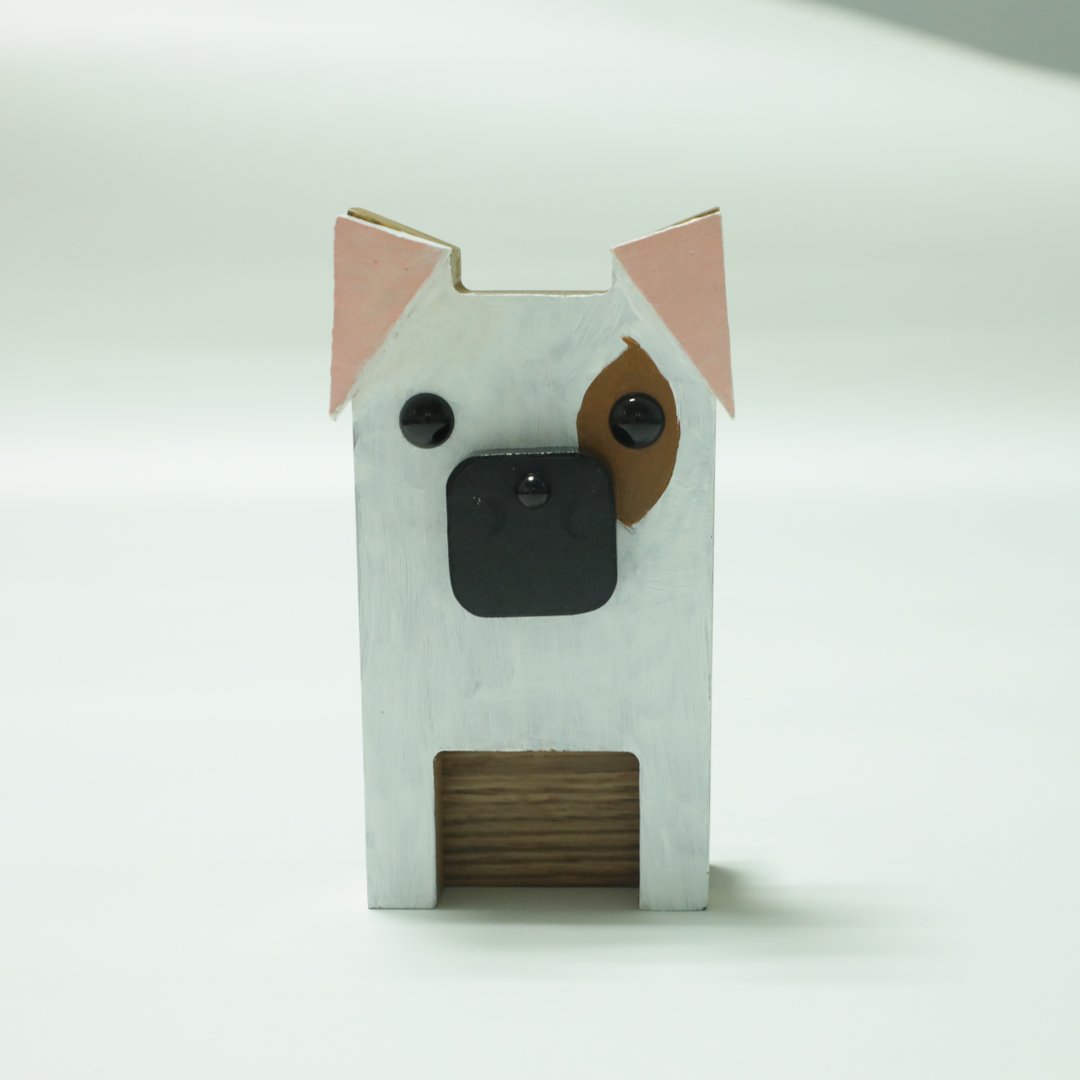Bull Terrier Dog Eyeglasses Stand