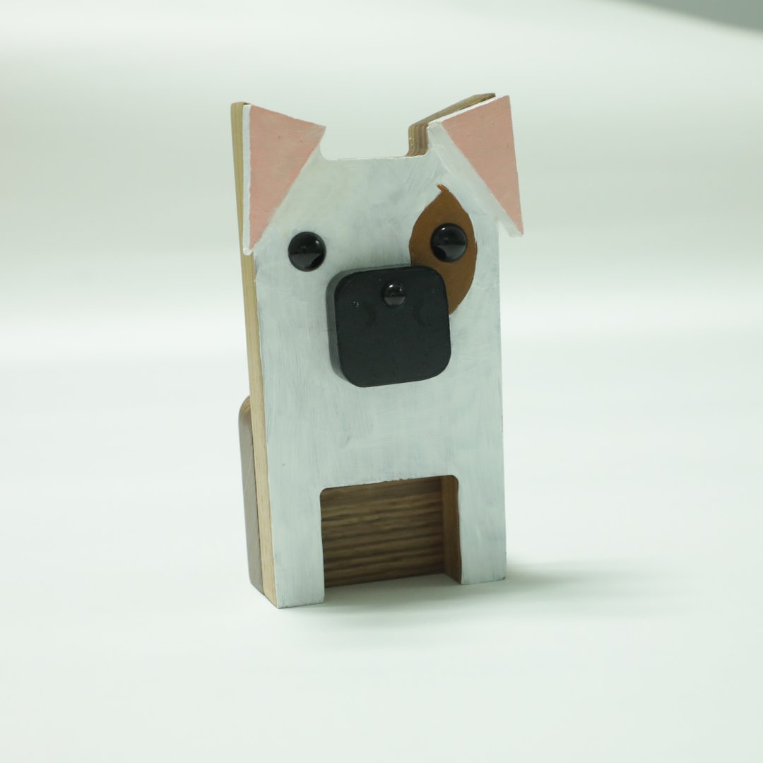 Bull Terrier Dog Eyeglasses Stand