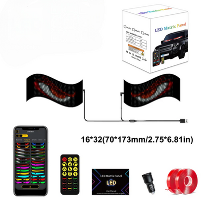 Pooyona 2ND Generation LED Screen(APP DIY + Remote Control)