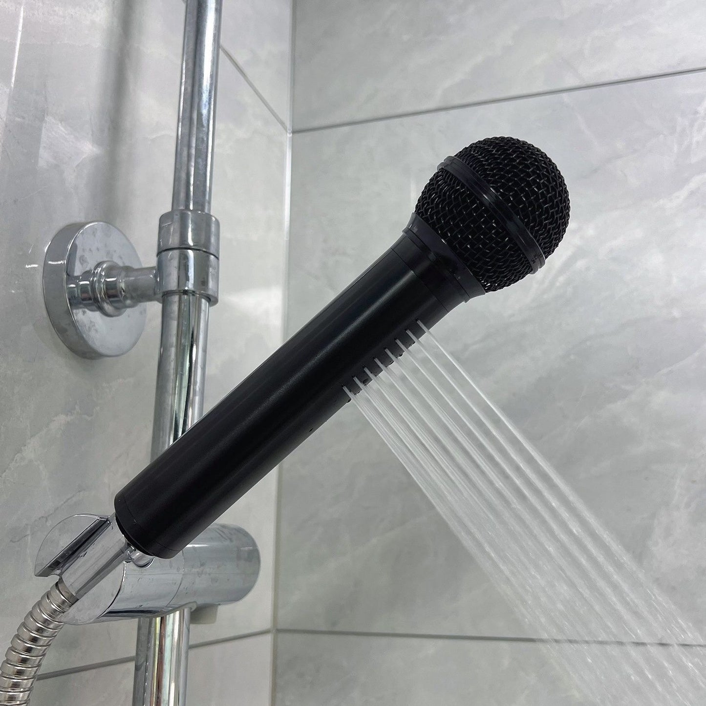 Creative Metal Shower Microphone