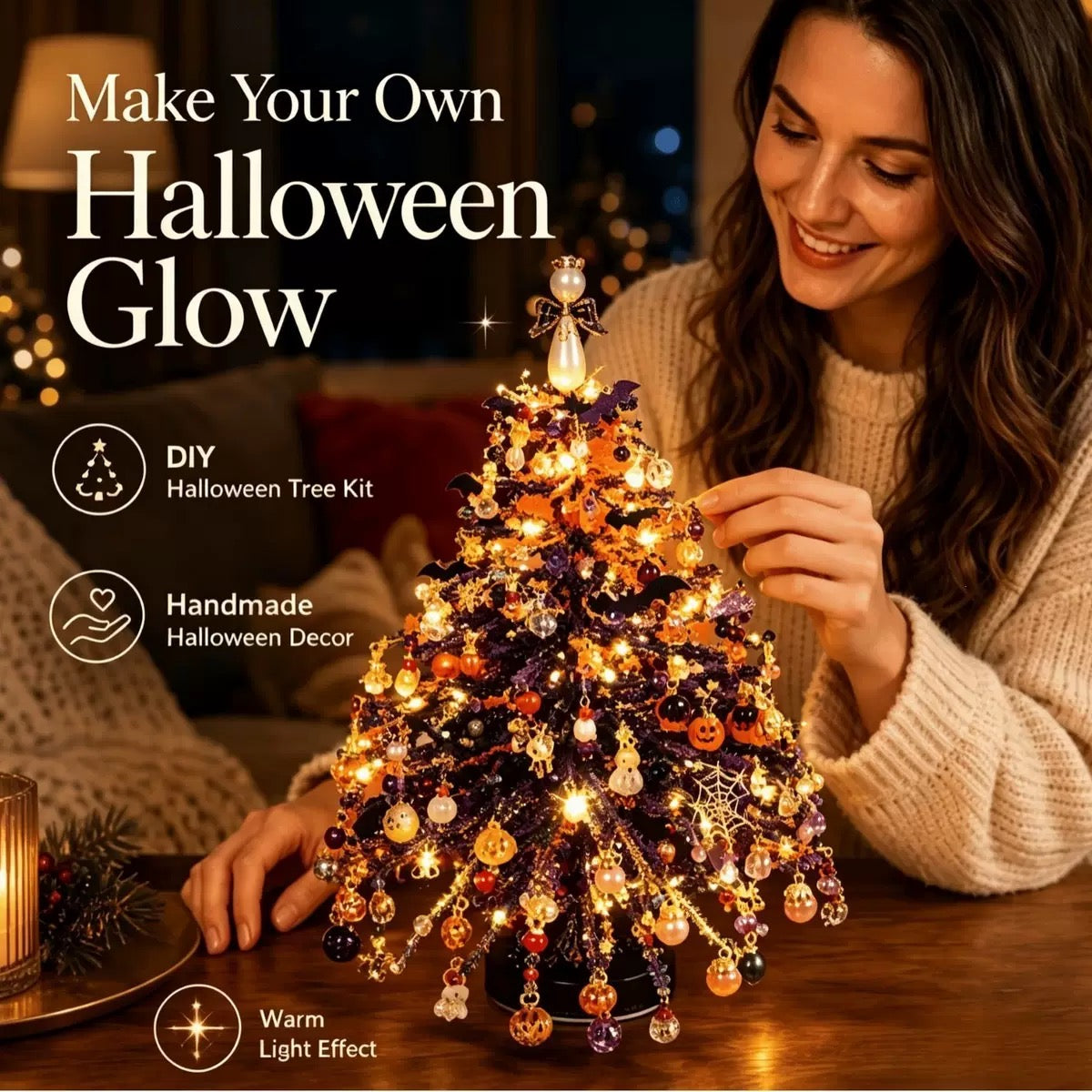DIY Handmade Tree (with Lights)