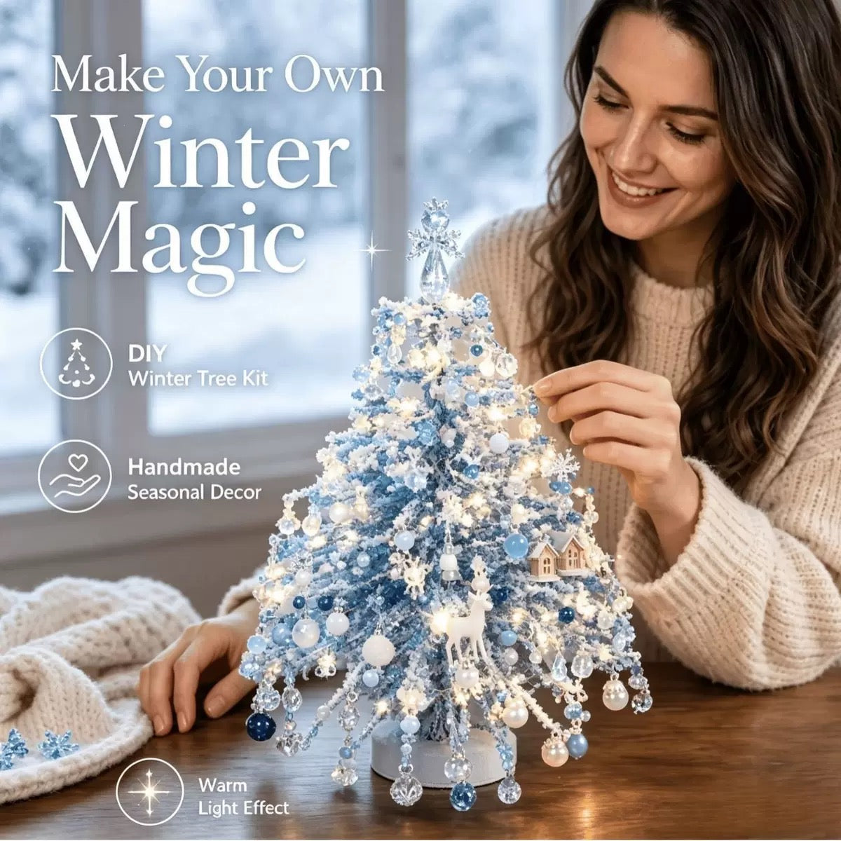 DIY Handmade Tree (with Lights)