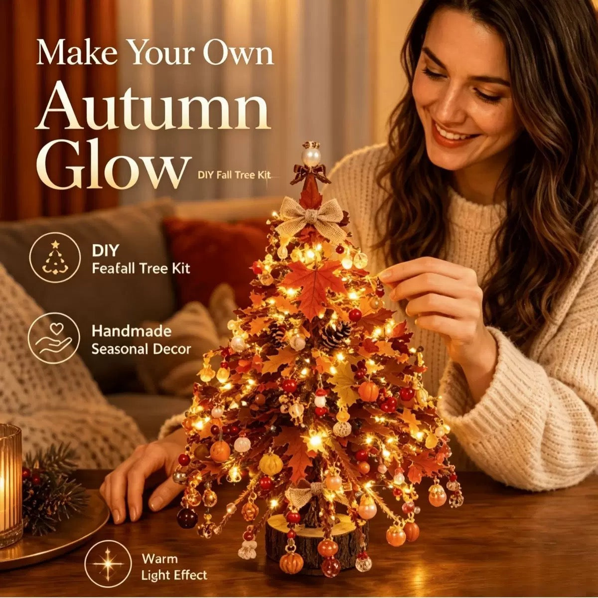 DIY Handmade Tree (with Lights)