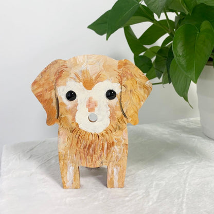 Jack-Golden Retriever Dog Eyeglasses Stand