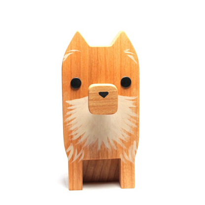 Matt-Handmade Pomeranian Dog Eyeglass Stand