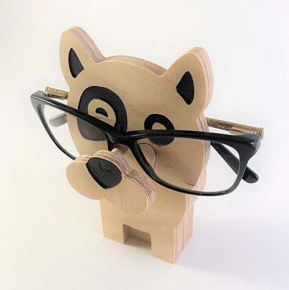 Myron-Handmade Pug Eyeglasses Stand