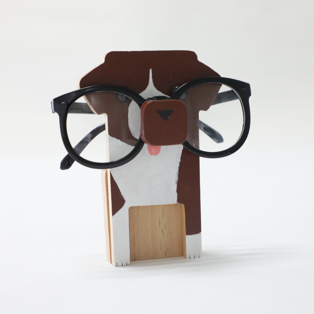 Personalized Dog Eyeglasses Stand