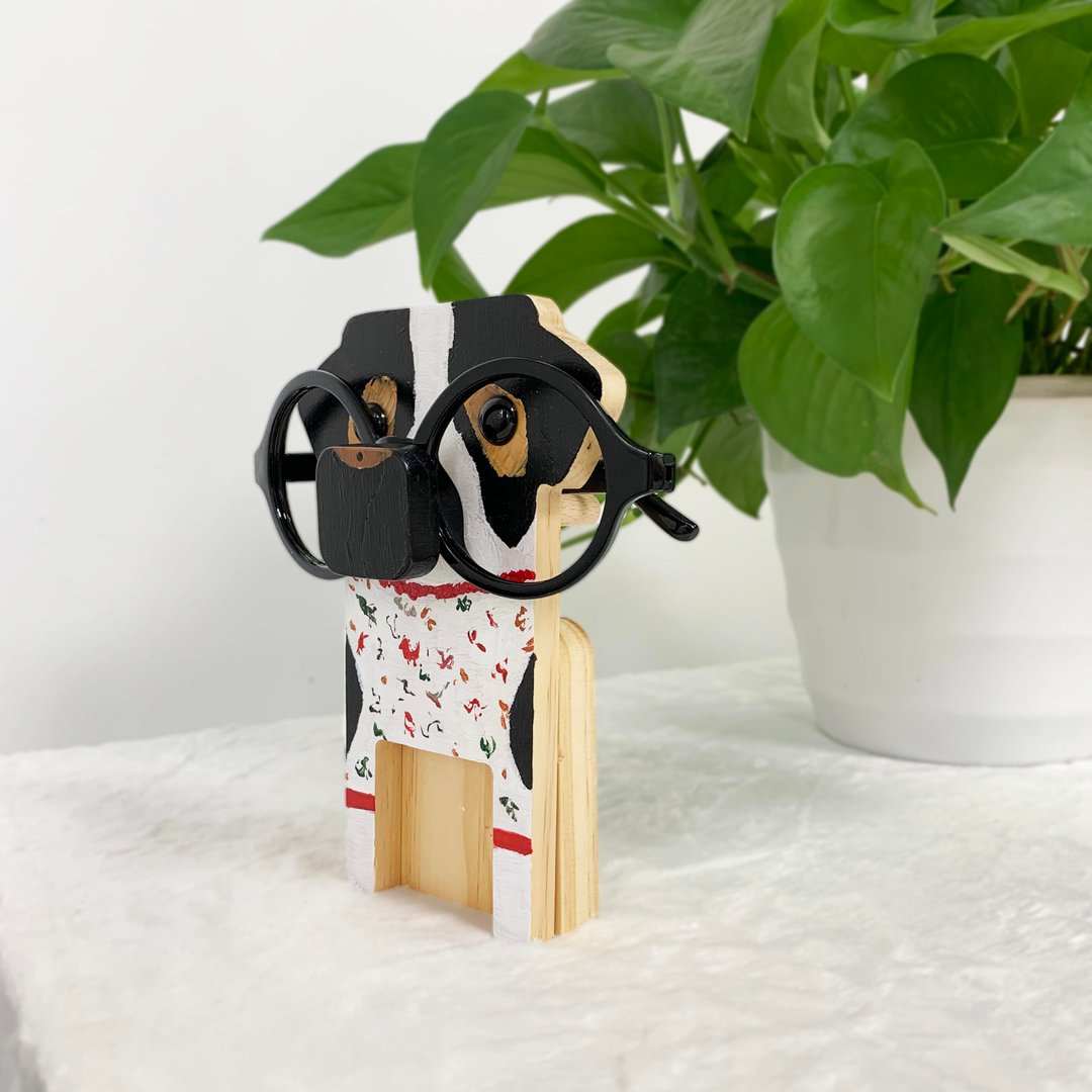 Rat Terrier Corgi  Dog Eyeglasses Stand
