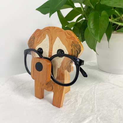 Golden Retriever Dog Eyeglasses Stand