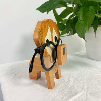 Golden Retriever Dog Eyeglasses Stand