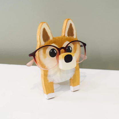 Shiba Inu Glasses Stand, Women's Day Gifts