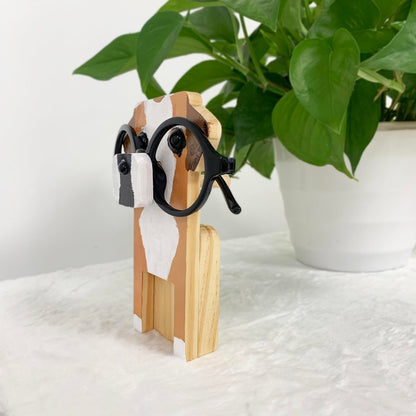 Staffordshire Bull Terrier Dog Eyeglasses Stand