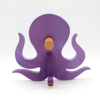 Octopus Wooden Glasses Stand