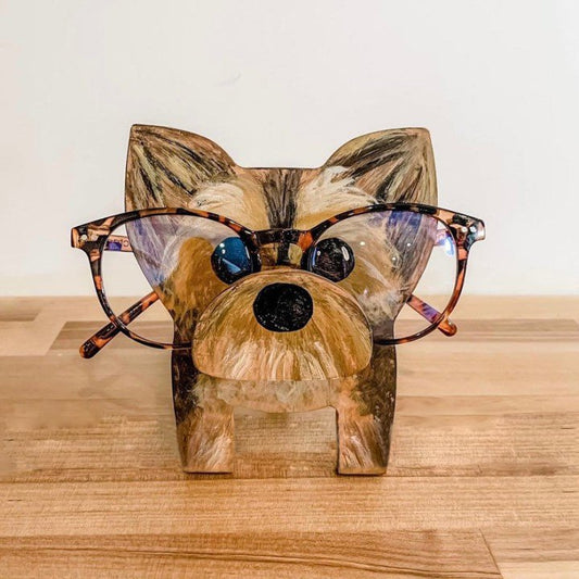 Yorkie Glasses Stand