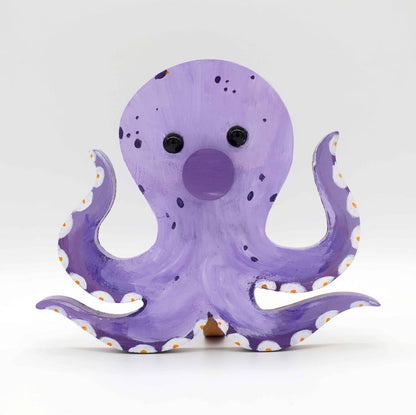Octopus Wooden Glasses Stand