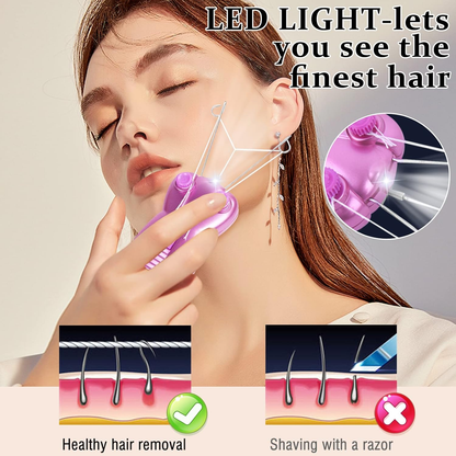 Gentle Physical Hair Removal Device for Women