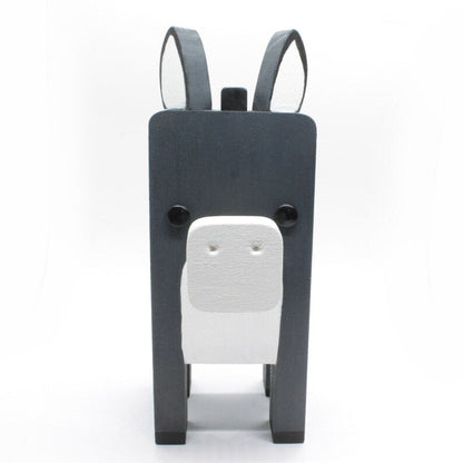 Donkey Wearing Eyeglasses Stand.