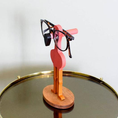 Pink Flamingo Glasses Stand