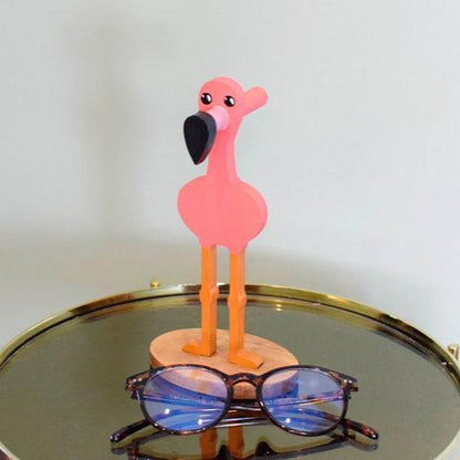 Pink Flamingo Glasses Stand