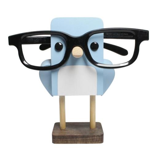Blue bird Eyeglass Stand.