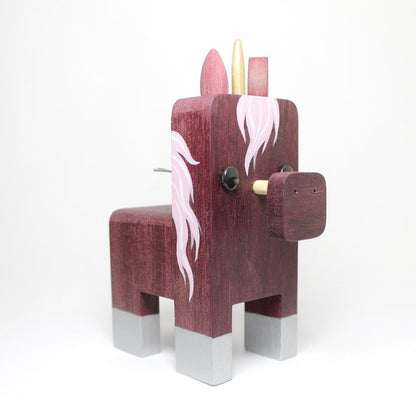 Rod Unicorn Wearing Eyeglasses Stand.