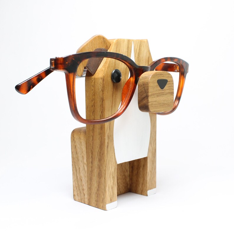 Pitbull Dog Eyeglass Stand.