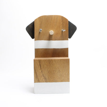 Saint Bernard Dog Eyeglass Stand.
