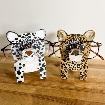 Leopard Eyeglass Stand.