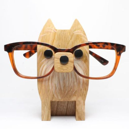 Pomeranian Dog Eyeglass Stand .