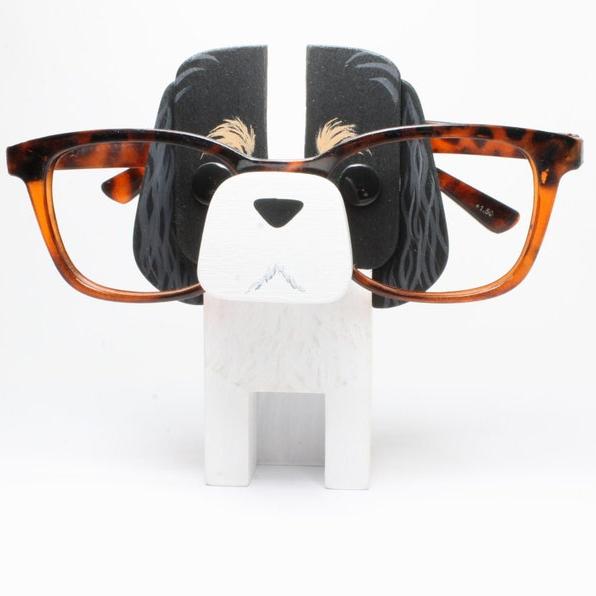 Cavalier King Charles Spaniel Dog Eyeglass Stand.