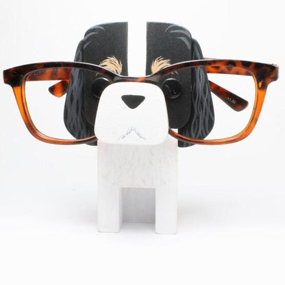 Cavalier King Charles Spaniel Dog Eyeglass Stand.