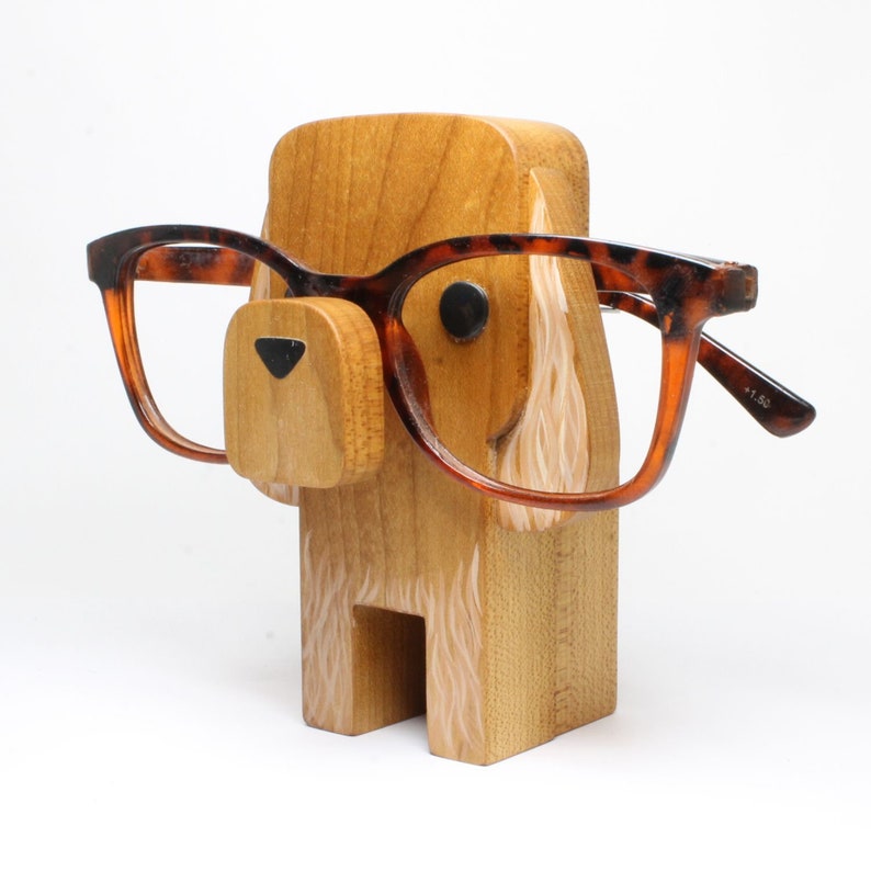 Cocker Spaniel Dog Eyeglass Stand.