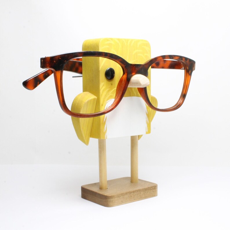 Fuzzy Chick Eyeglass Stand.