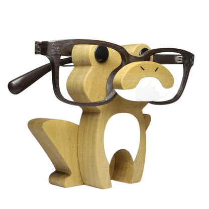 yellow Frog Eyeglass Stand.