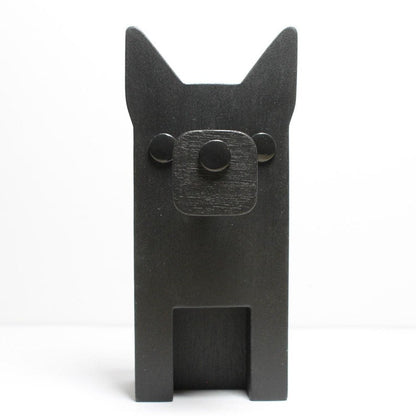 Black German Shepherd Eyeglass Stand.