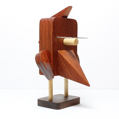 Red Cardinal Bird Eyeglass Stand.