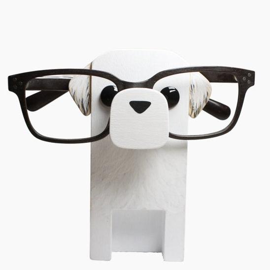 Great Pyrenees Dog Eyeglass Stand.