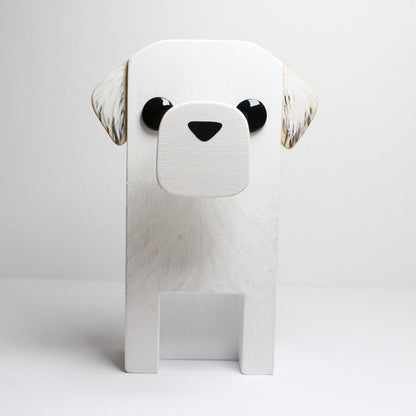Great Pyrenees Dog Eyeglass Stand.