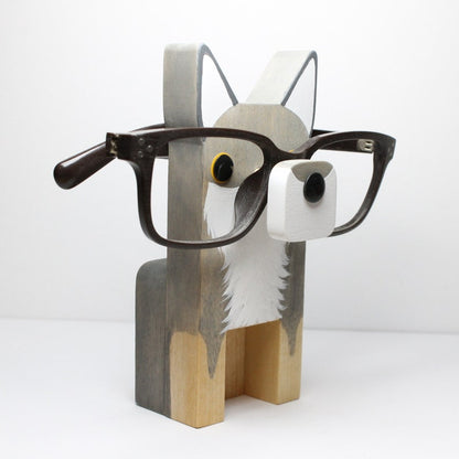 Wolf Eyeglass Stand.