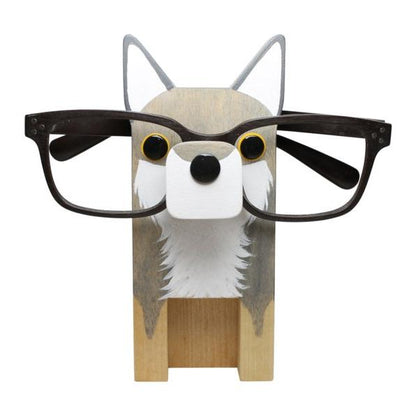 Wolf Eyeglass Stand.